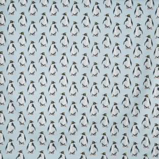 Prestigious Penguin Ocean Fabric